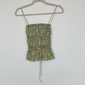 MATTEAU Shirred Camisole top size 1